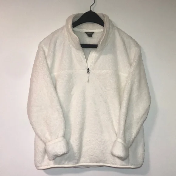 Eddie Bauer Sherpa 3/4 zip - Picture 1 of 8